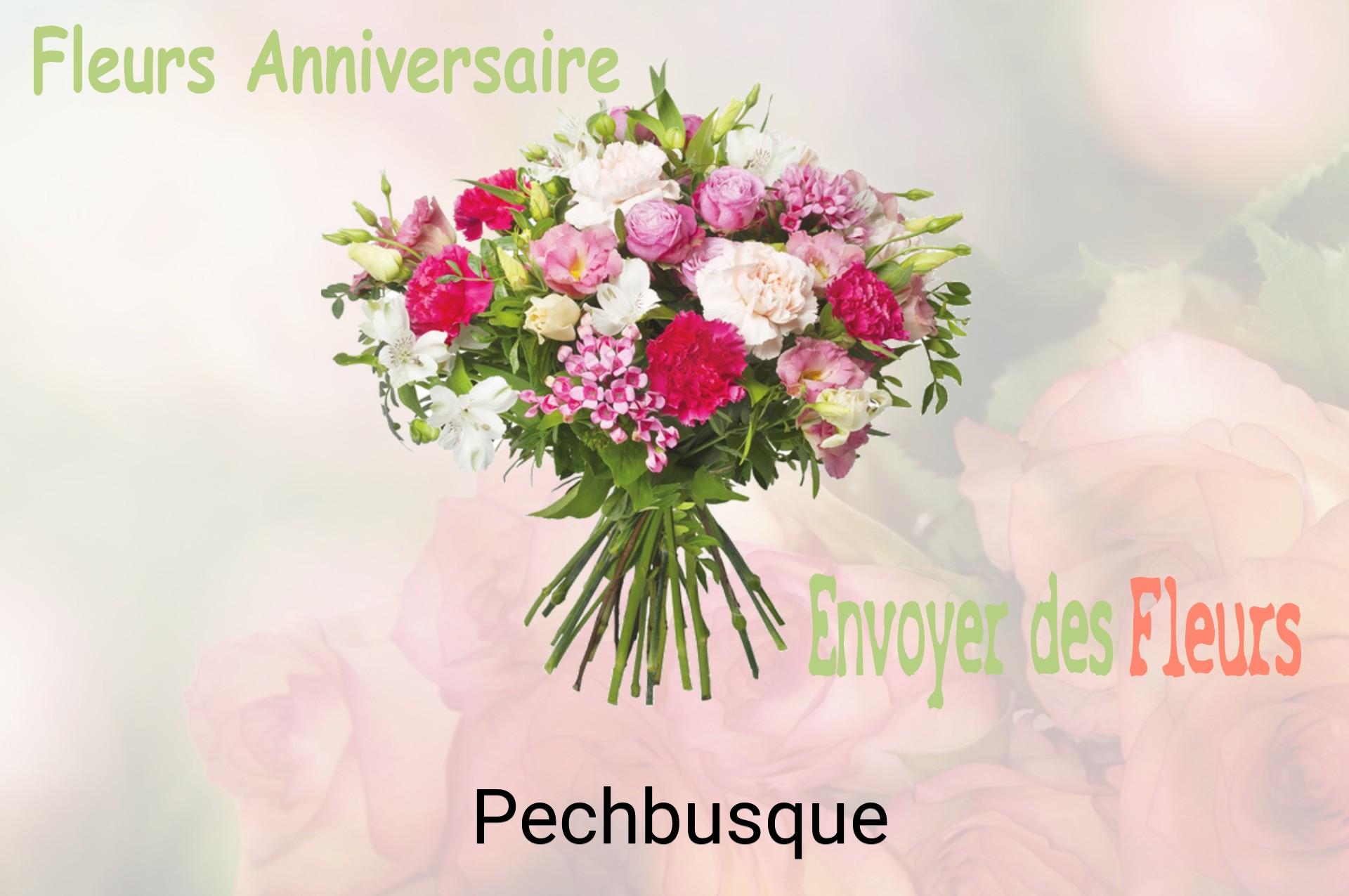 Bouquet de fleurs d’anniversaire livré à Pechbusque